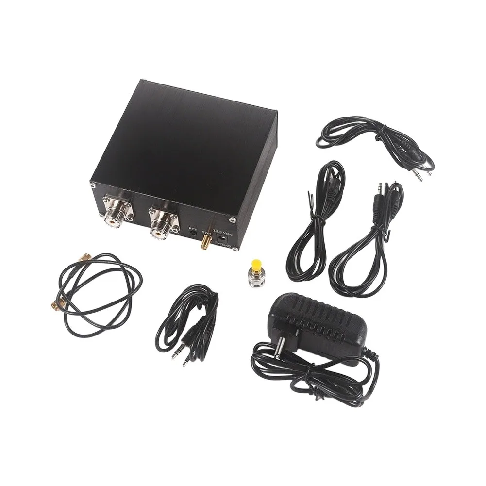 100W DC-160MHz Transceiver Switch Box T/R Relay For Antenna Sharing Amateur Radio RF Communication Set Aluminum Alloy