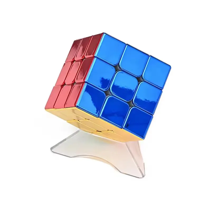 SengSo métal magnétique 3X3 Cube de vitesse magique sans colle jouets Fidget professionnels Sengso légende Illusion Cubo Magico Puzzle