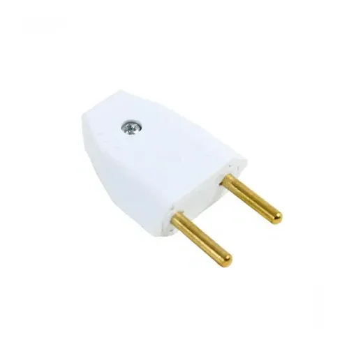 PLUG SHEET 2P 10A WHITE PERLEX
