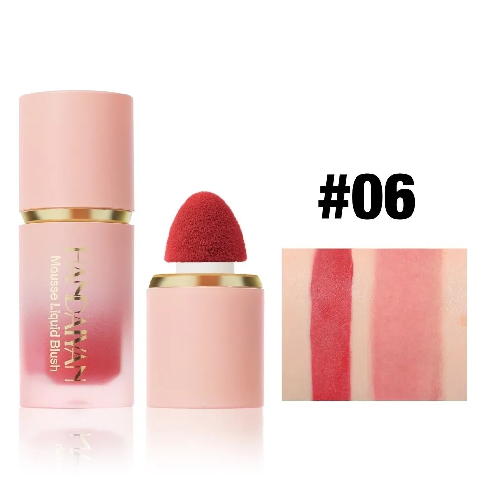 Hot 7 Colors Liquid Blush Multi-purpose Matte Finish Natural Blusher Nourishing Smooth Texture Matte Liquid Blush Korean Makeup