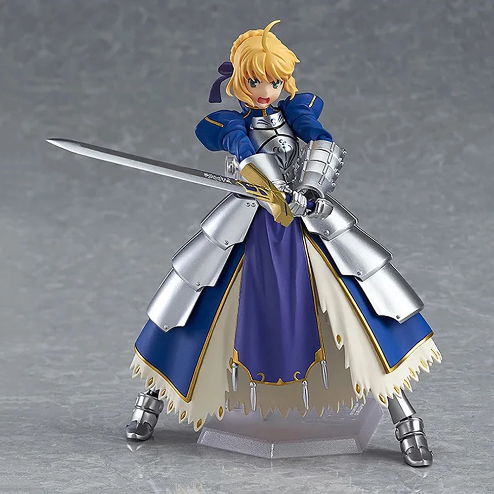 Original Max Factory figma #227 Saber 2.0 (Fate/Stay Night) (Rerelease) 14cm Popular Anime Action Figure Model Toys