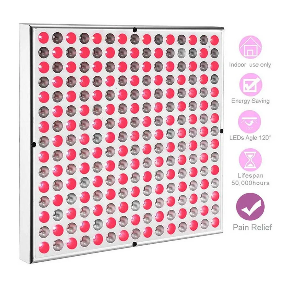 

Красный светодиодный светильник для физиотерапии, 45 Вт, двухволновая инфракрасная физиотерапия, большой ряд, квадратная выпечка