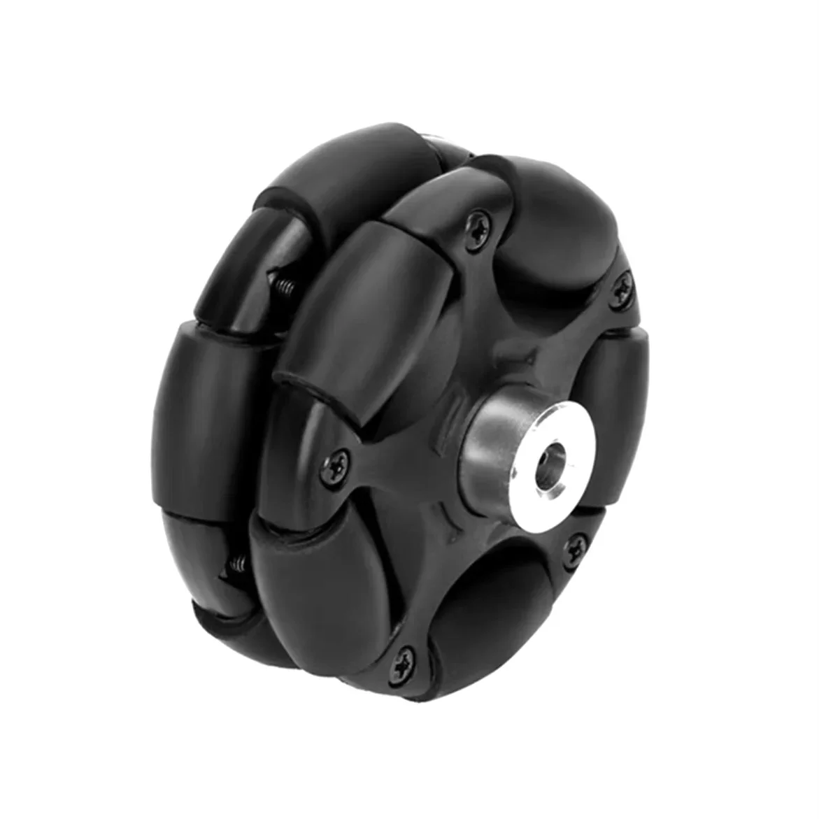 Metal Omni Wheel Intelligent Wheel Robot 58mm 60mm 75mm With Coupling 3/4/5/6/8mm Plastic/Aluminum Alloy DIY Parts view 3