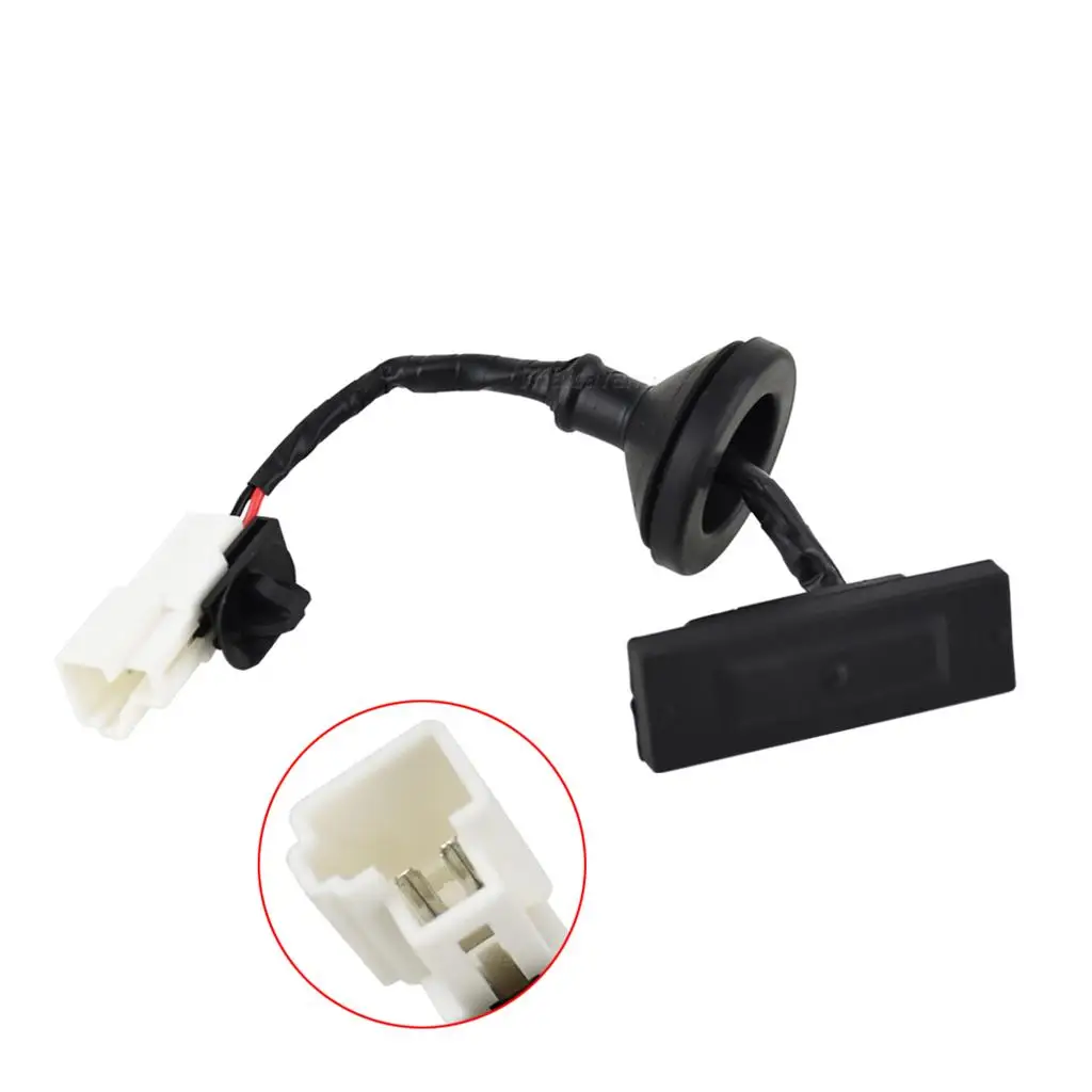 maniglia per porta Interruttore di rilascio serratura bagagliaio, accessori interruttore pulsante portellone 011 Maniglia posteriore 812604 x200, Nero