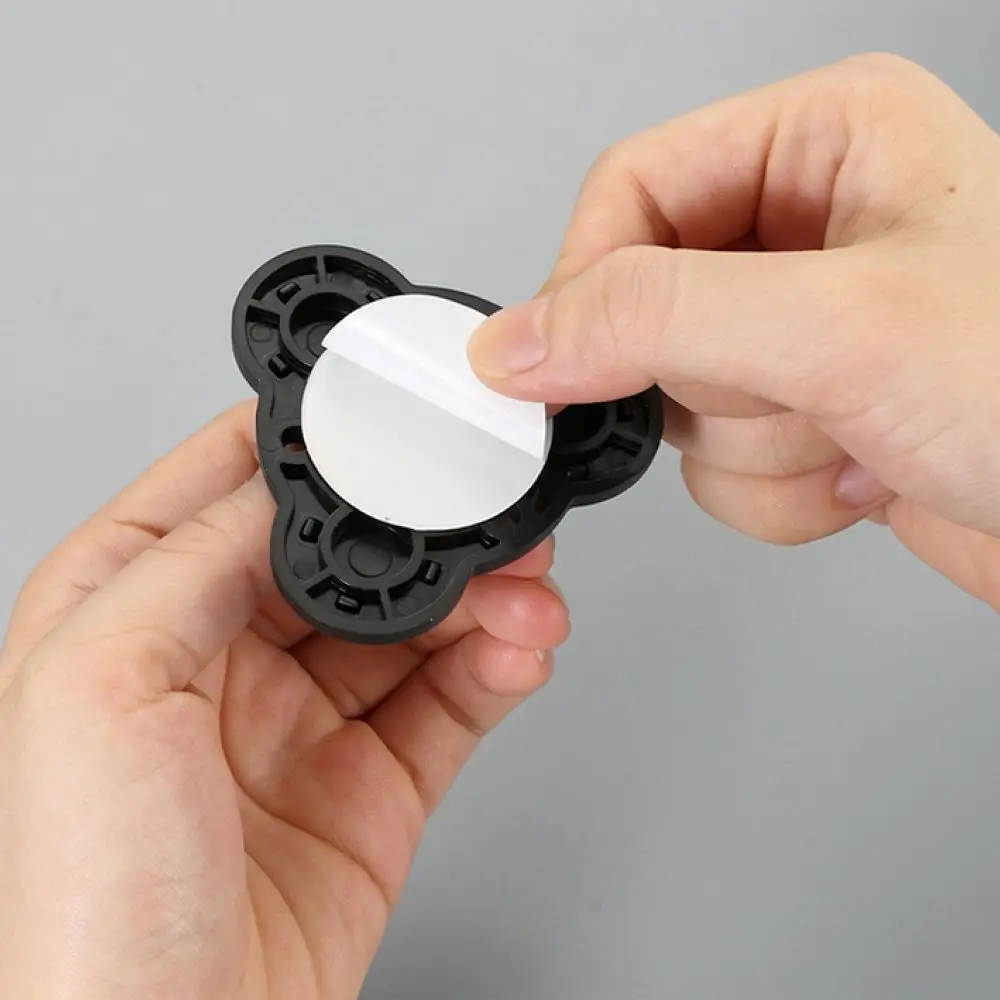 Heavy Duty Caster Wheel For Storage Bin Self Adhesive Silent Rotation Bearing Furniture Mover Tool No Drilling Required