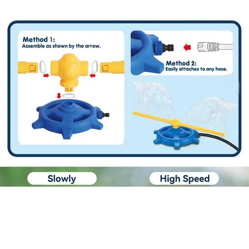 Waterspel Sprinkler Set Speelgoed Sport Springtouw Slang Rond voor kinderen Buitenspellen Spray Speelgoed Achtertuin Tuin Yard Babybadje Speelgoed