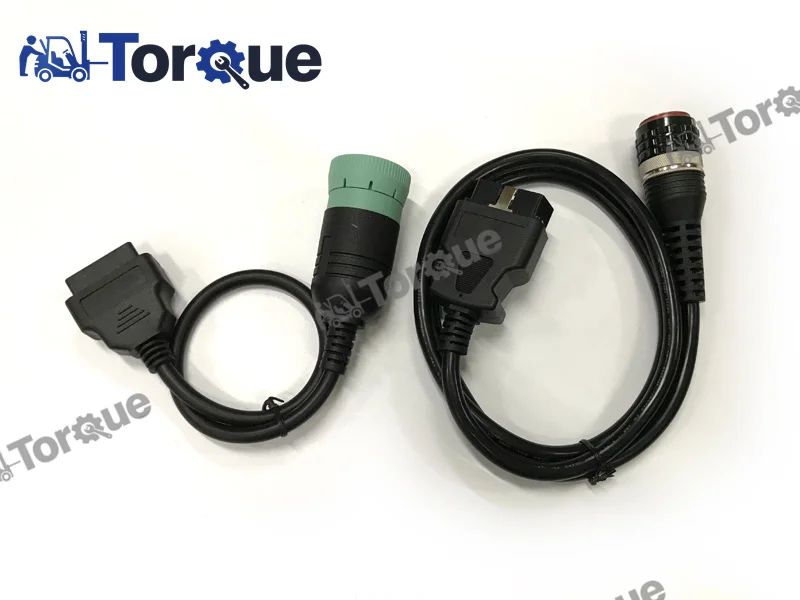 9+16 pin cable for vocom ii obd diagnosis cable vocom 88890300 diagnostic cable OBDII Transfer 16 pin 9 pin cable 88890315