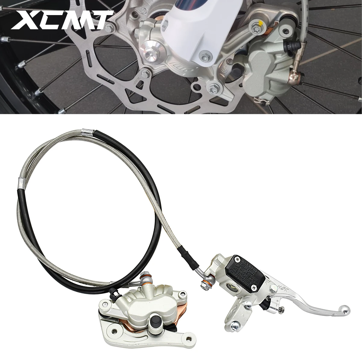 

Motorcycle Front Brake Pump Caliper Set For KTM XCW XCFW EXC EXCF SX SXF XC XCF 6 Days TPI 125-500 530 For Husqvarna 2014-2023