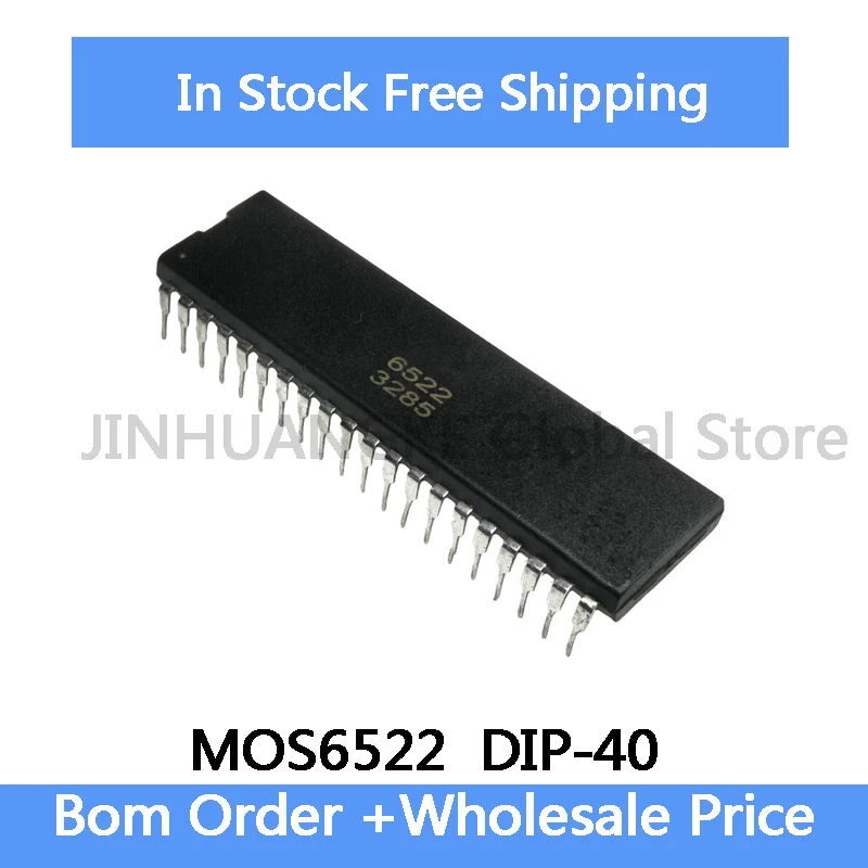 2Pieces MOS6522 652…