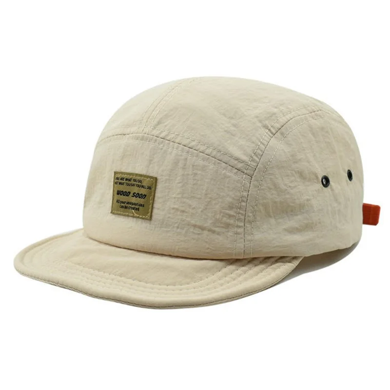 Japanese-style short-brim baseball cap for spring and summer, quick-dry, sun-protective, unisex street soft-brim sun hat image 5