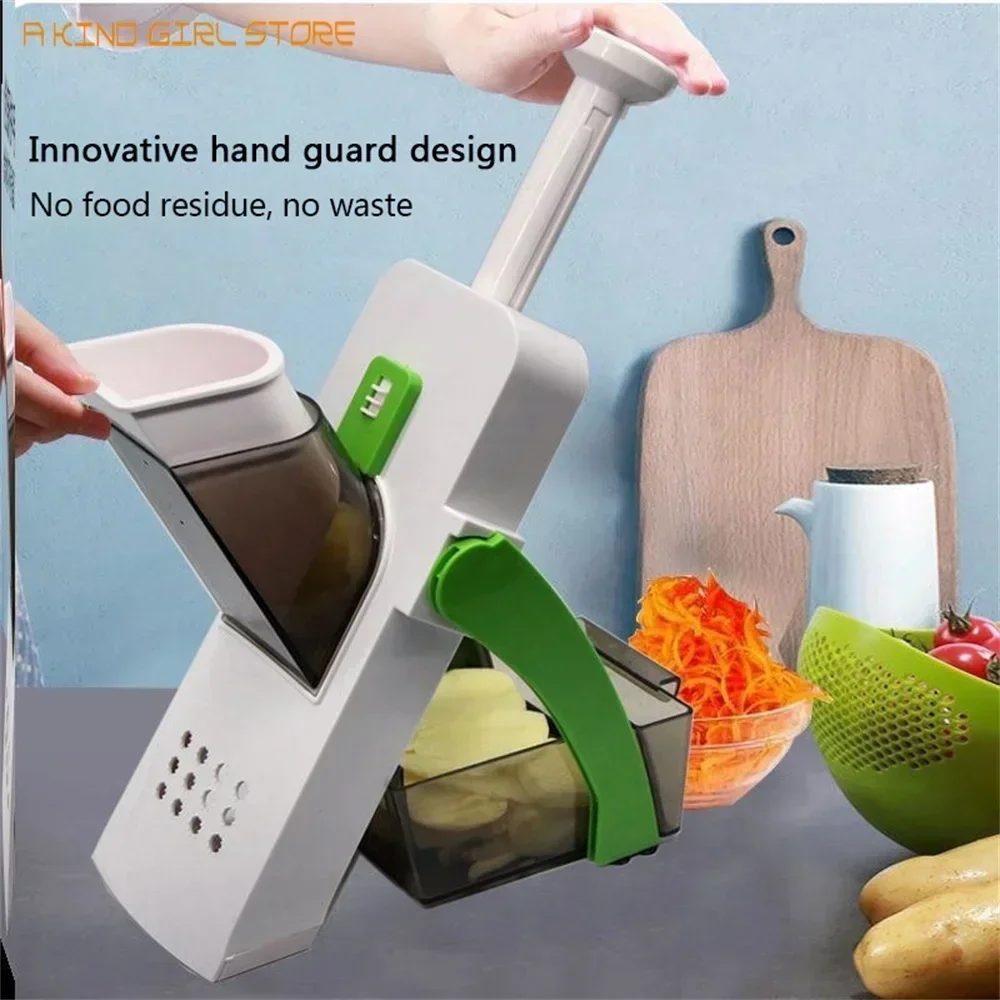 Multifunction Vegetable Cutter Meat Potato Slicer Carrot Grater Kitchen Accessories Gadgets Steel Blade Kitchen Aid Tool