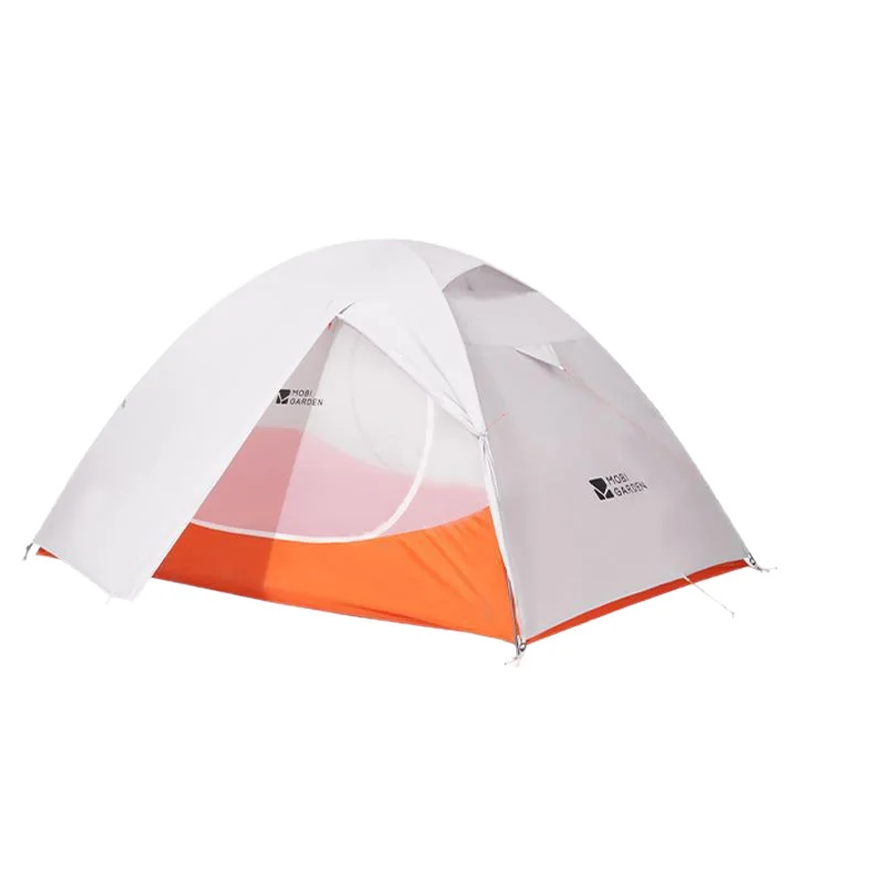 ZP0070 Single Person Camping Tent Double Layer Polyester Rain Wind Resistant Easy Setup Waterproof Index 1000-1500mm