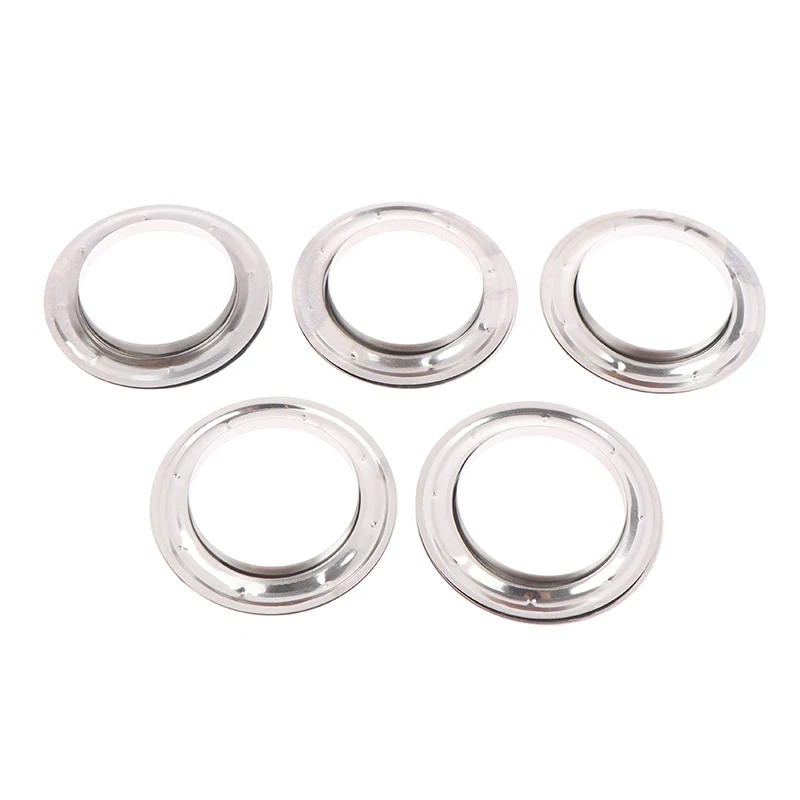 10/30/60pairs Eyelet Curtain Rings Curtain Grommet Top Silvery Metal Ring Header Curtain Accessories 4cm inner diameter
