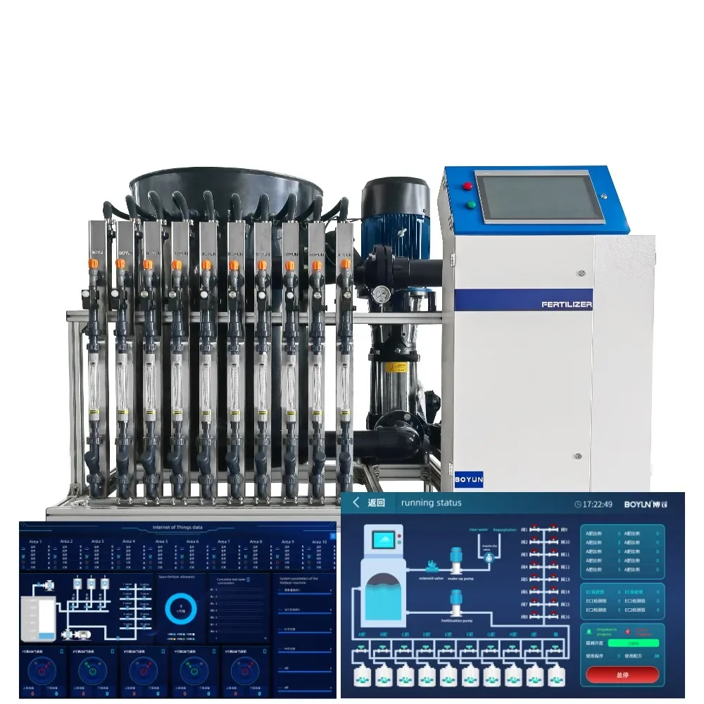 

Agricultural fertilizer irrigation equipment, greenhouse hydroponic system, automatic control of water and fertilizer machine