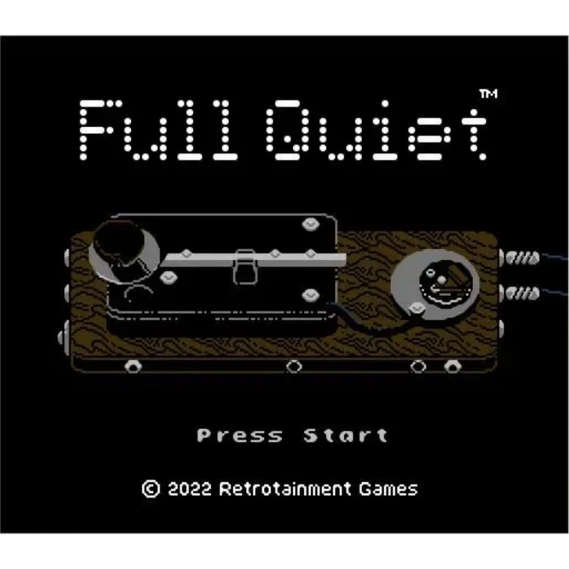 Full Quiet 8Bit Retro Game Cartridge for NES Console 72Pins Video Game Card