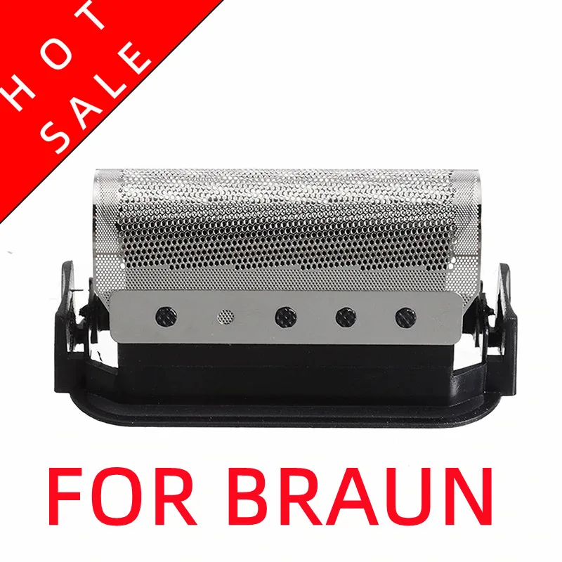 New Nylon + Stainless Steel Electric Shaving Head Shearing Foil Type 428 with frame for Braun 5420 5421 5422 Shaving Head Cutter