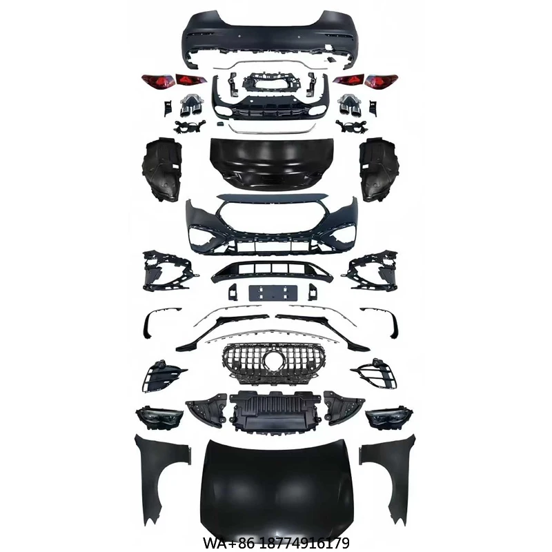 

The factory's new products are suitable for W213 to W214 E53 old to new non-destructive installation body kit