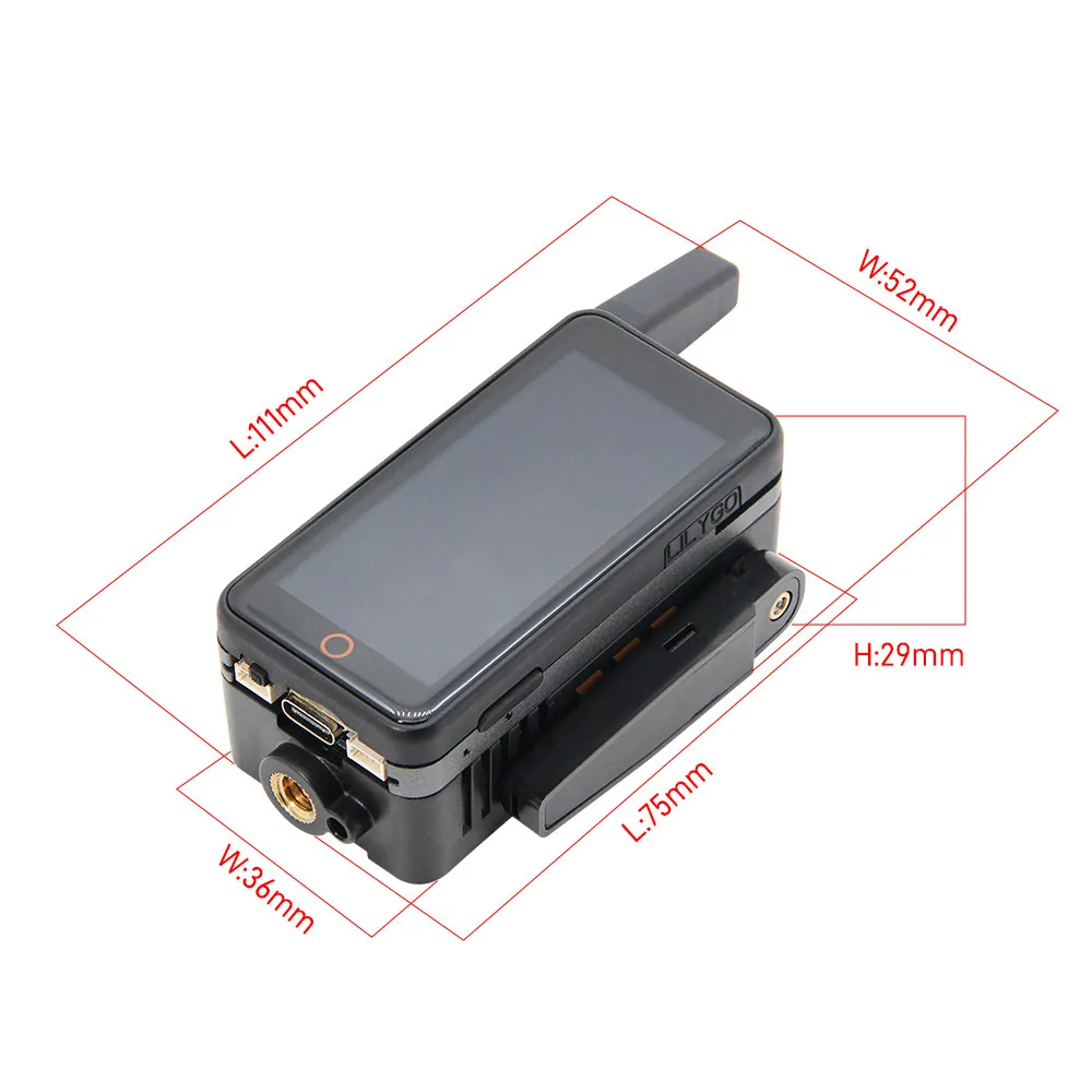 LILYGO T-Display-S3-Pro-LR1121 LORa+MAX98357A+Mircophone