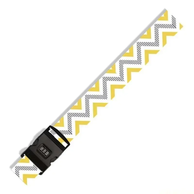 X90D Packing Belts with Reliable Locking Mechanism Stylish Suitcase Strap Adjustable
