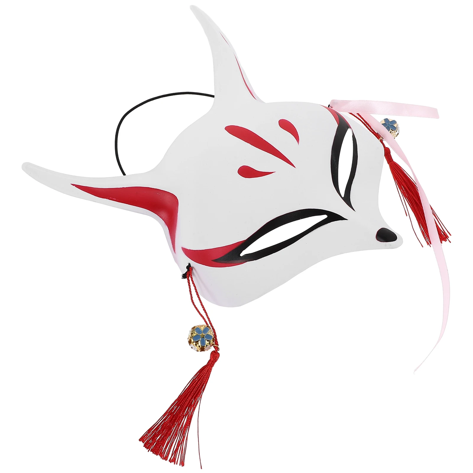 

Fox Mask Japan Cosplay Face Japanese Women Masquerade Ladies Adult Halloween for