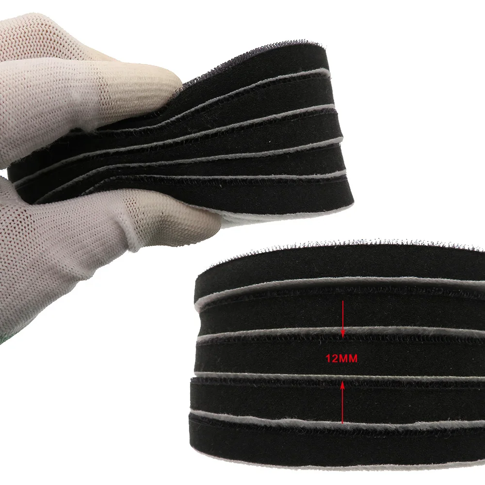 

6 Inch 52 Holes Interface Pads 2/5 Pcs Hook Loop Soft Sponge Cushion Buffer Backing Pad for Automotive Woodworking Polishing