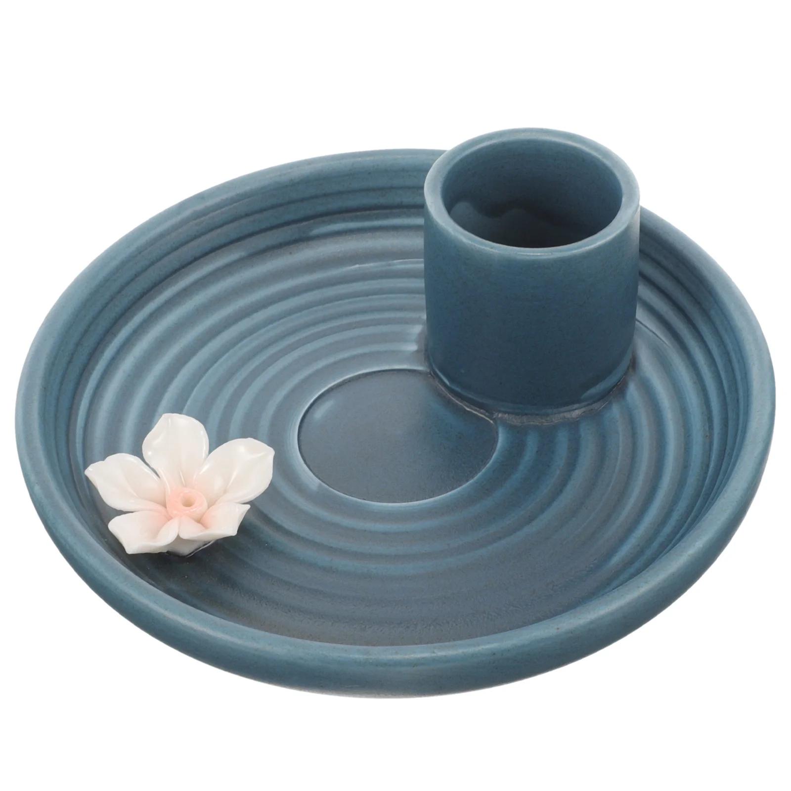 

Ceramic Incense Burner Sage Holder Desktop Stick Incense Holder Aromatherapy Tray Retro Decorative Home Fragrance Censer