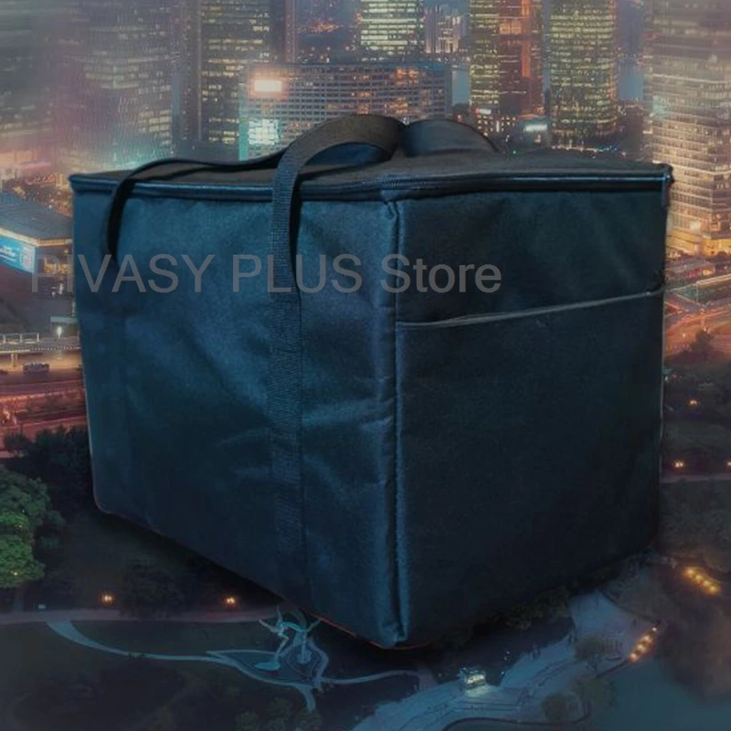 30x30x44cm Luidsprekertas 600D Oxford Stof Audio Case Waterdichte Luidsprekers Tas 12MM EPE Schuim Luidsprekerbeschermer Voor Buitengebruik