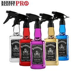 500ML Plating Hairdressing Spray Bottle Atomizer Container Barber Accessories Hair Tools Water Sprayer Hairdresser Spray Bottle