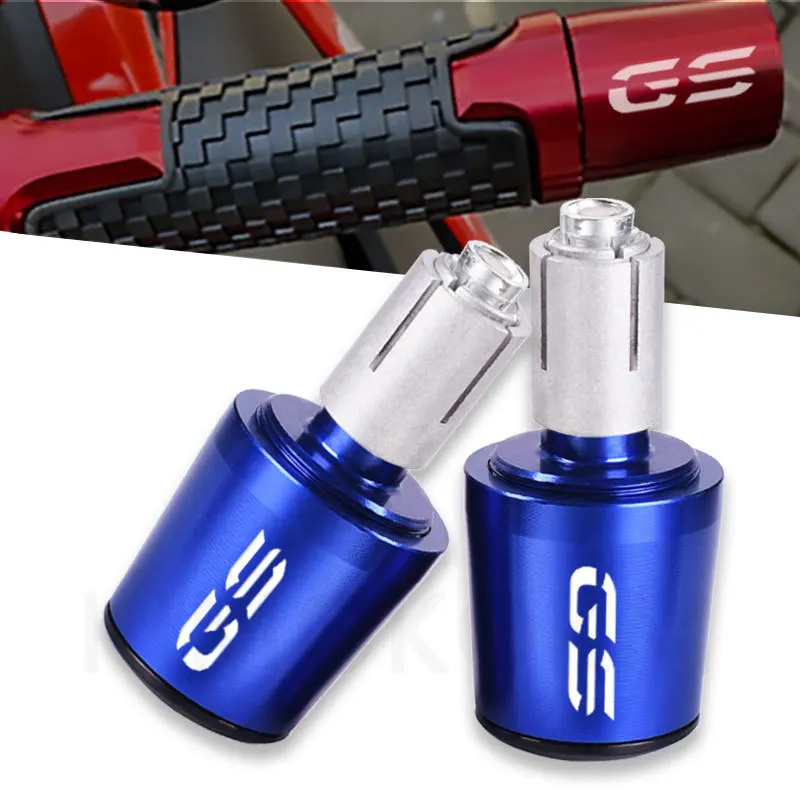 Motorcycle CNC Handlebar Grips Cap End handle Plugs cap Handle Bar For BMW GS R1200GS R1250GS R 1200GS R1250 GS R 1250 GS LC ADV