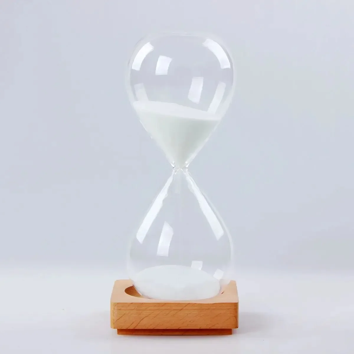 Creative Hourglass Timer Multi-Color Options 5/30 Min Transparent Glass Sand Timer