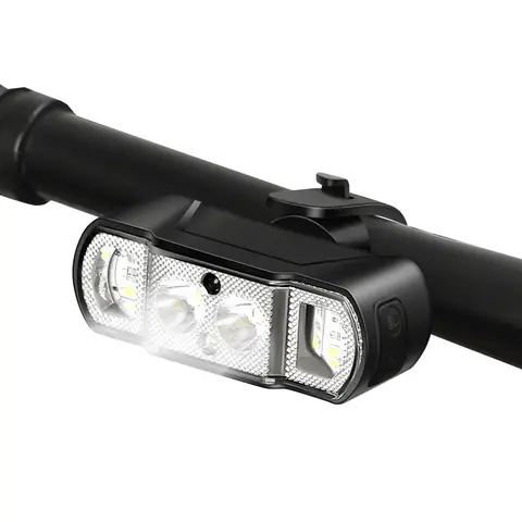자전거 지능형 감지 LED 헤드라이트, 야간 사이클링 조명, MTB 고속도로 자전거 LED 조명, 자전거 액세서리, 1 개