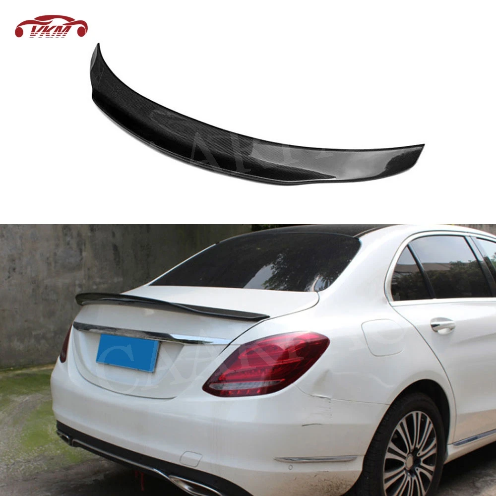 

Carbon Fiber Rear Spoiler for Mercedes benz E Class W213 4-Door Sedan E200 E220 E250 E300 2016 - 2019 FRP Rear Trunk Wing