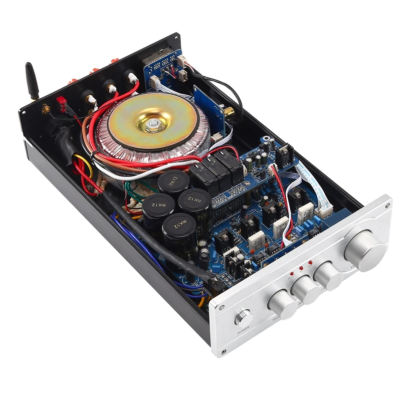 AB3 2.1 عالية الطاقة بلوتوث مكبر كهربائي LM3886 + 2SA1943/2SA5200 المستوردة أنبوب مضخم الصوت المنزلي #4