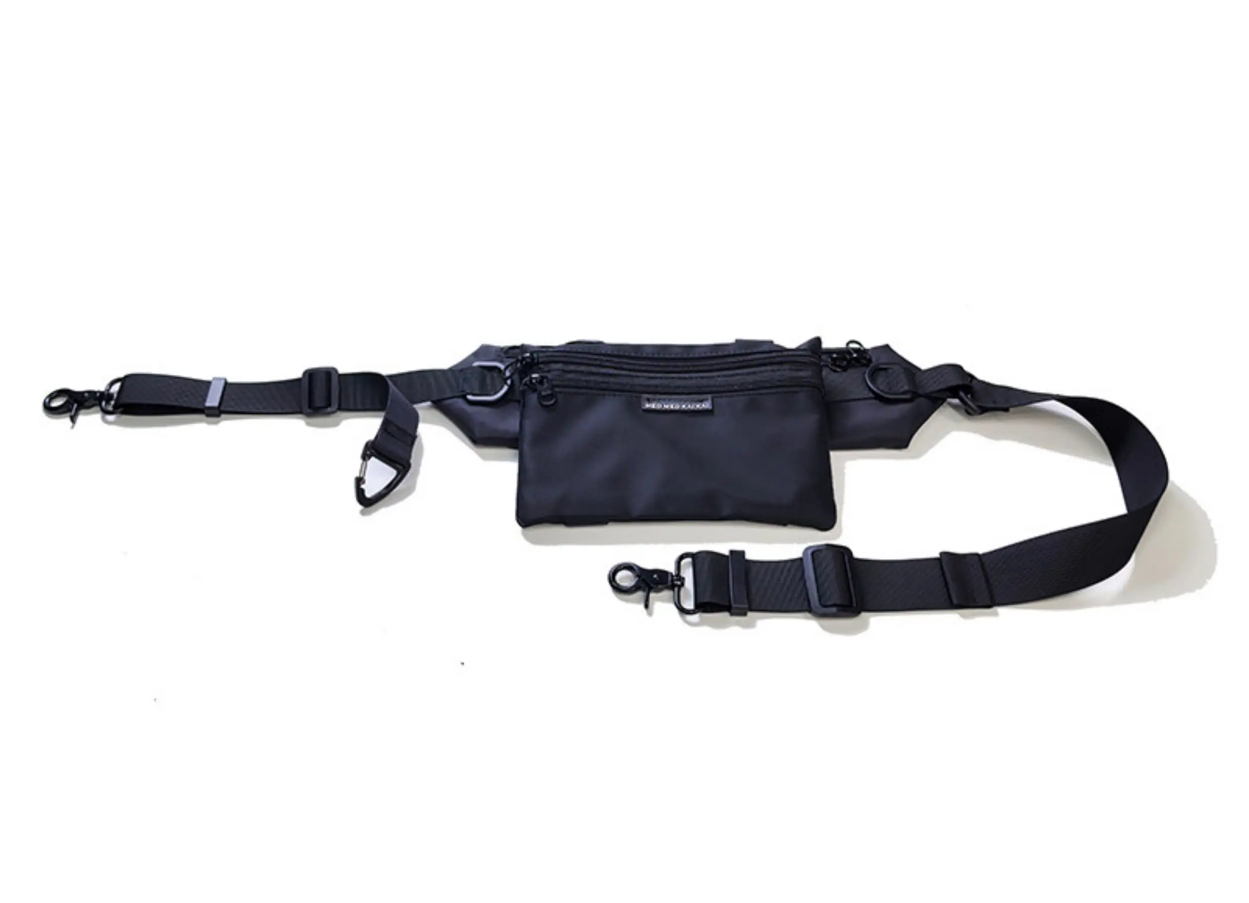 Multi-purpose Adjustable Bag Strap With Phone Storage Pouch Detachable Tactical Techwear Shoulder Strap Bag Accessories