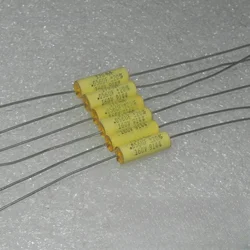 10PCS MALLORY 160V 0.056uf 56nf 563j 170 copper pin axial polyester film capacitor