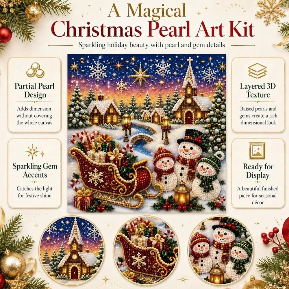 Nativity Pearl Painting Kit 4