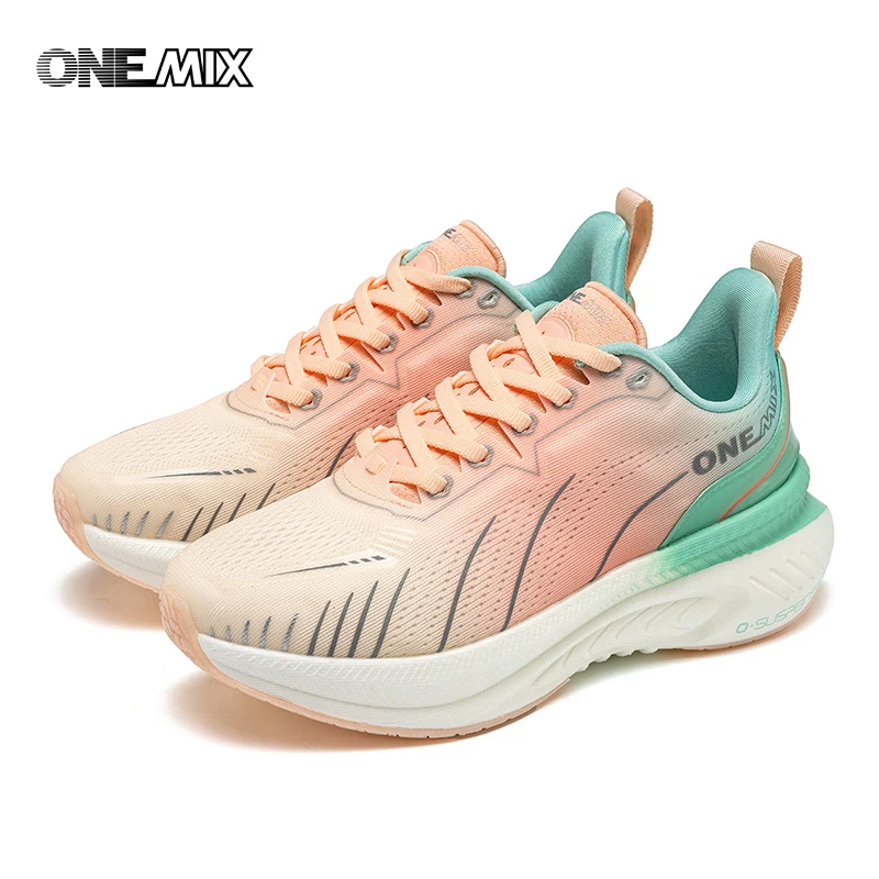 Onemix Frauen Turnschuhe schwarz atmungsaktive Laufschuhe für Frau 2024 Designer versand kostenfrei rosa Mode Dämpfung Sportschuhe