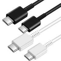 10-20Pcs 1M 3ft Type C Cable Usb c To Usb c Cable 25W Surper Fast Charging For Samsung Note 20 10 S10 S20 S23 S22 S23 S24 htc LG