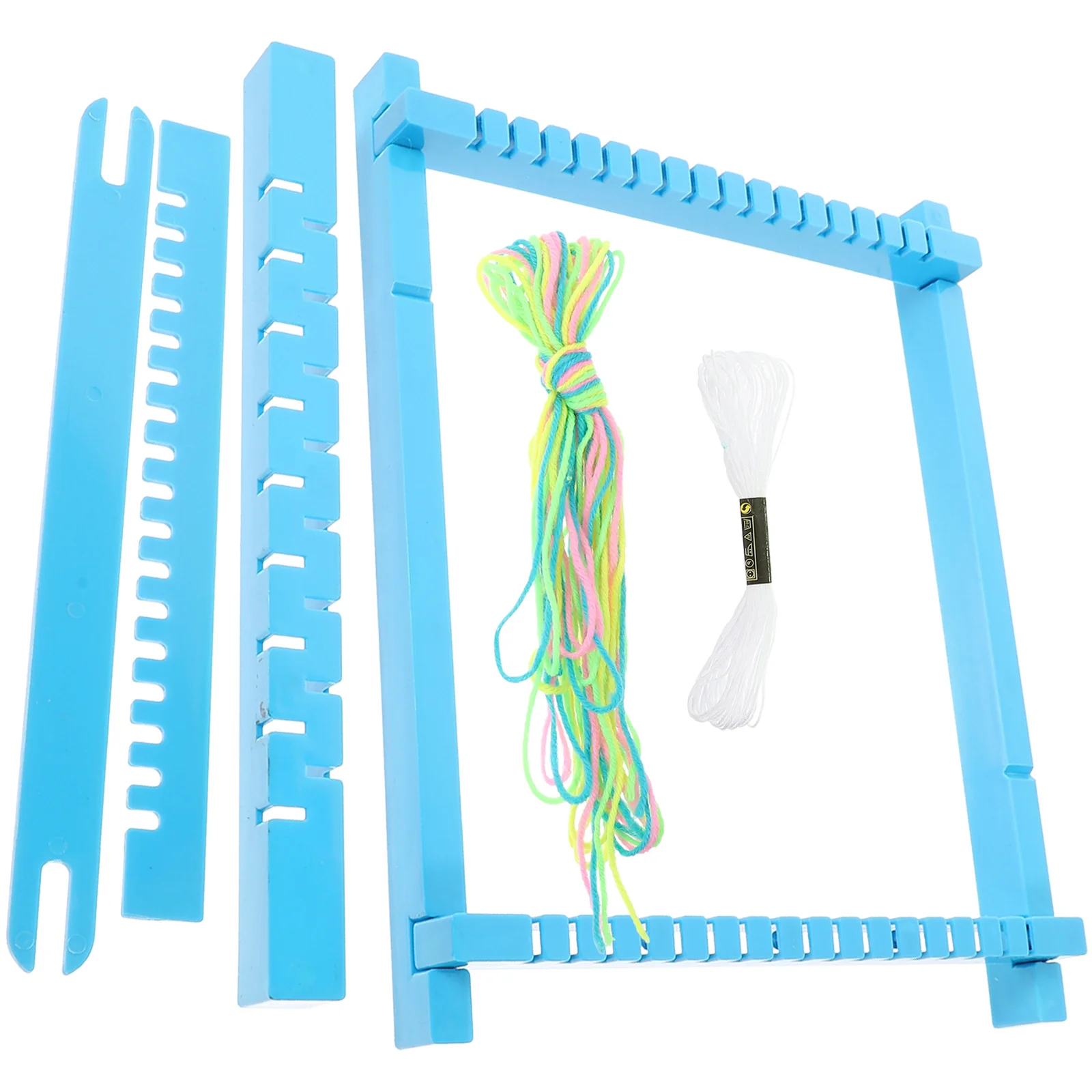1Set Webstuhl-Lernbausatz für Kinder, DIY-Bastelaktivität, frühes Lernen, maschinell, Spaß, Eltern-Kind-Interaktion, kreativ