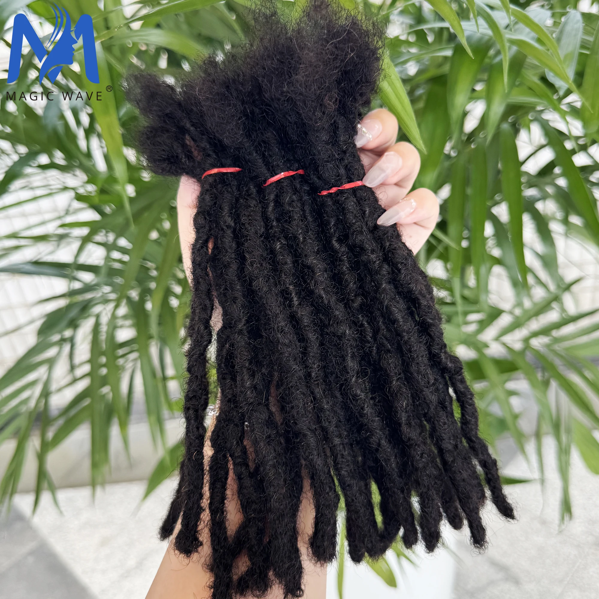 

Наращивание человеческих волос Loc, толщина 0,6 см, 4-8 дюймов, натуральный черный, полностью ручная работа, постоянные наращивания дредов, настоящие человеческие волосы