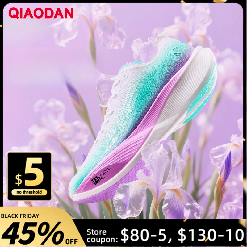 

QIAODAN Feiying PB3 Plus 2025 мужские тренировочные кроссовки с высоким отскоком профессиональные марафонские кроссовки с карбоновой пластиной QDB023251299T