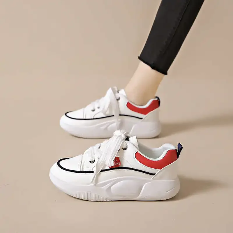 Chunky Tennis Woman Casual Luxury Walking Shoes White Woman Sport Sneakers Badkets Cheapest Authentic Casuals Second Hand