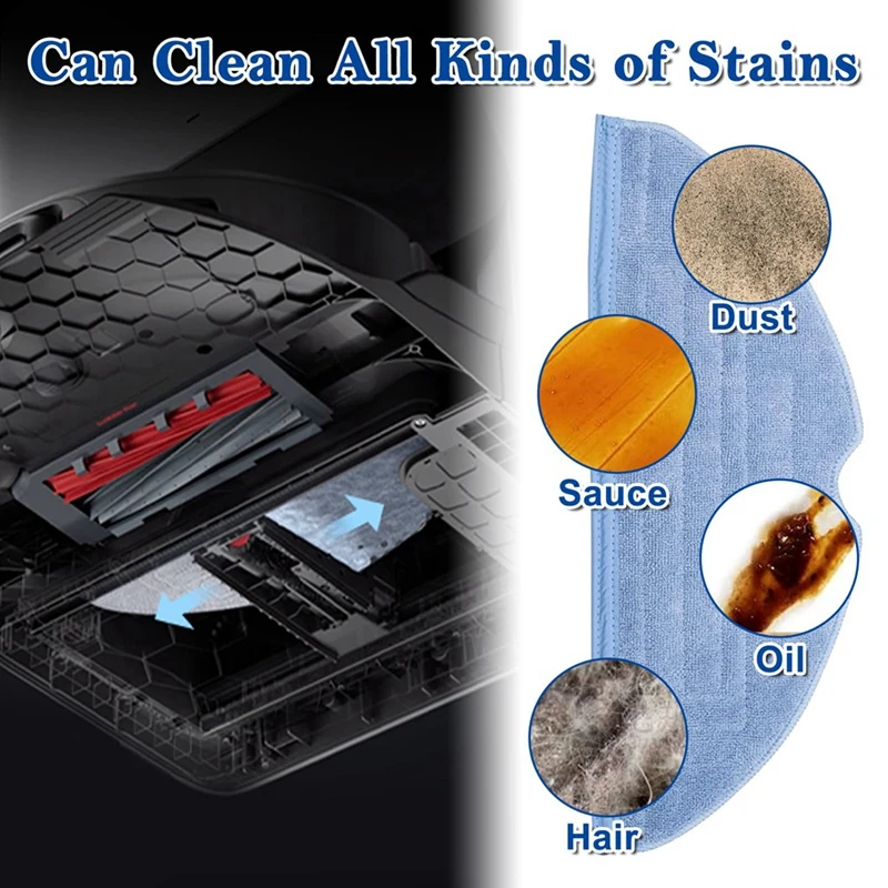 For Xiaomi Roborock S7 Maxv Ultra S7 Pro Ultra G10 G10S Cordless Vacuum Cleaner Accessories Rolling Brush Spare Parts