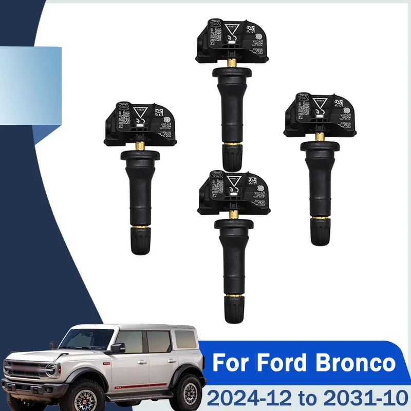 

For Ford Bronco 2024-2031 Mustang 2023-2033 Tire Pressure Monitor Sensor PR3T-1A180-KB 433MHZ TPMS PR3T1A180KB
