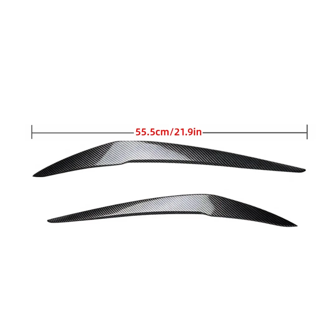 Frontscheinwerfer-Augenbrauenblende Breitbau-Kit Tuning-Zubehör für BMW 1er F20 F21 116d 118i 120i 120d M135i 2015-19 – Detail 1