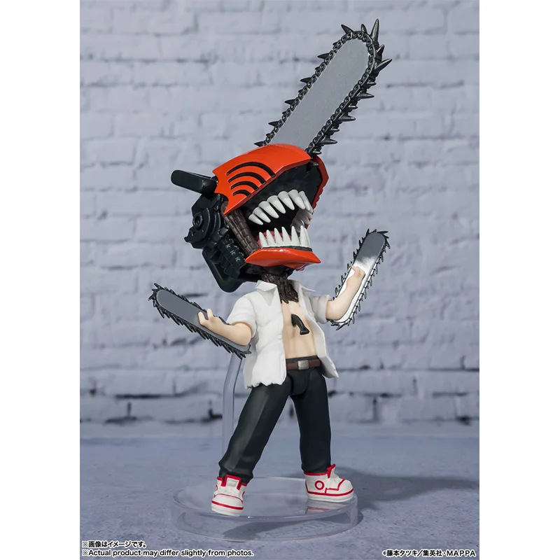 Bandai Namco Figuarts Mini 117 Chainsaw Man Denji 10Cm Anime Original Action Figure Model Kit Toy Birthday Gift Collection