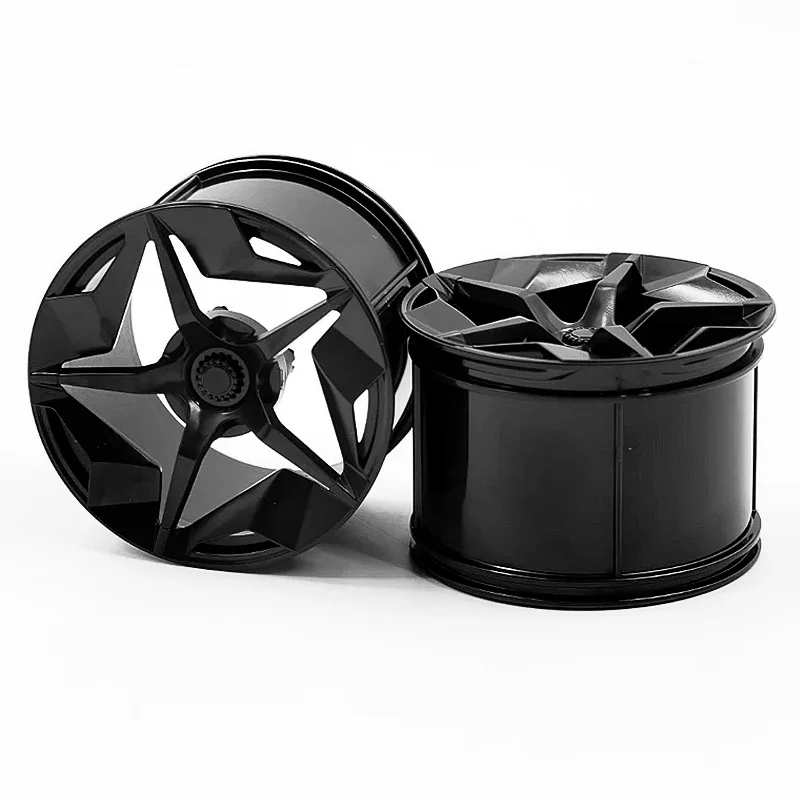 Novo gule roda chapeamento hub bloco de construção acessórios preto compatível com lego escala 1:8 carro técnico presentes natal aniversário