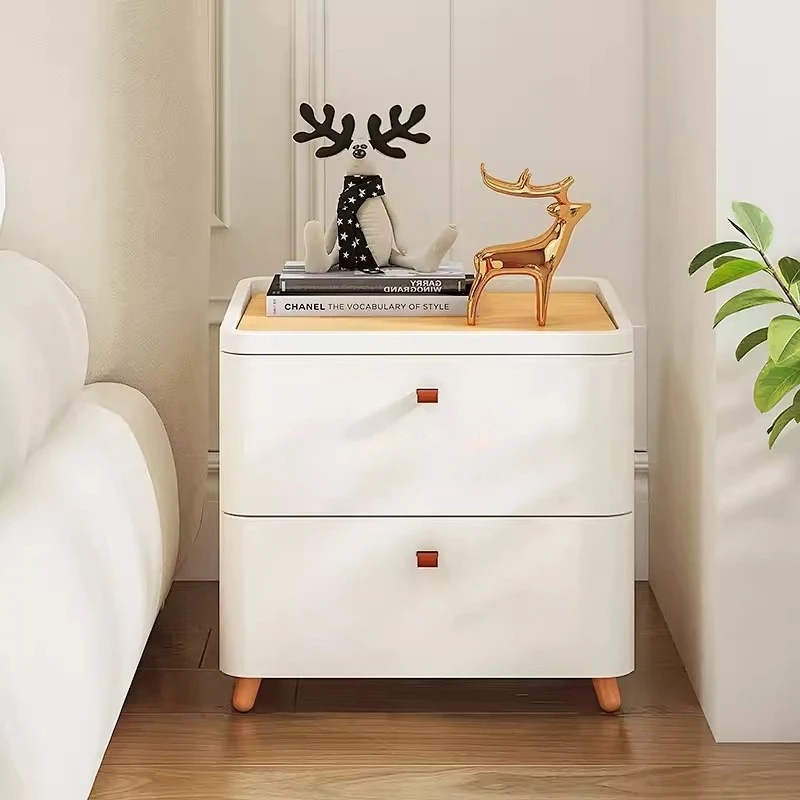 %Librero Coffee Bedside Table Cabinets Space Saving Wood Decor Nightstand Drawers Filing Cabinets
