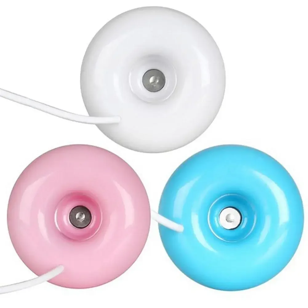 Mini Donut Negative Ion Humidifier USB Round Household Air Purifier for Home Office Desktop Donut Steam Diffuser Mini Sprayer