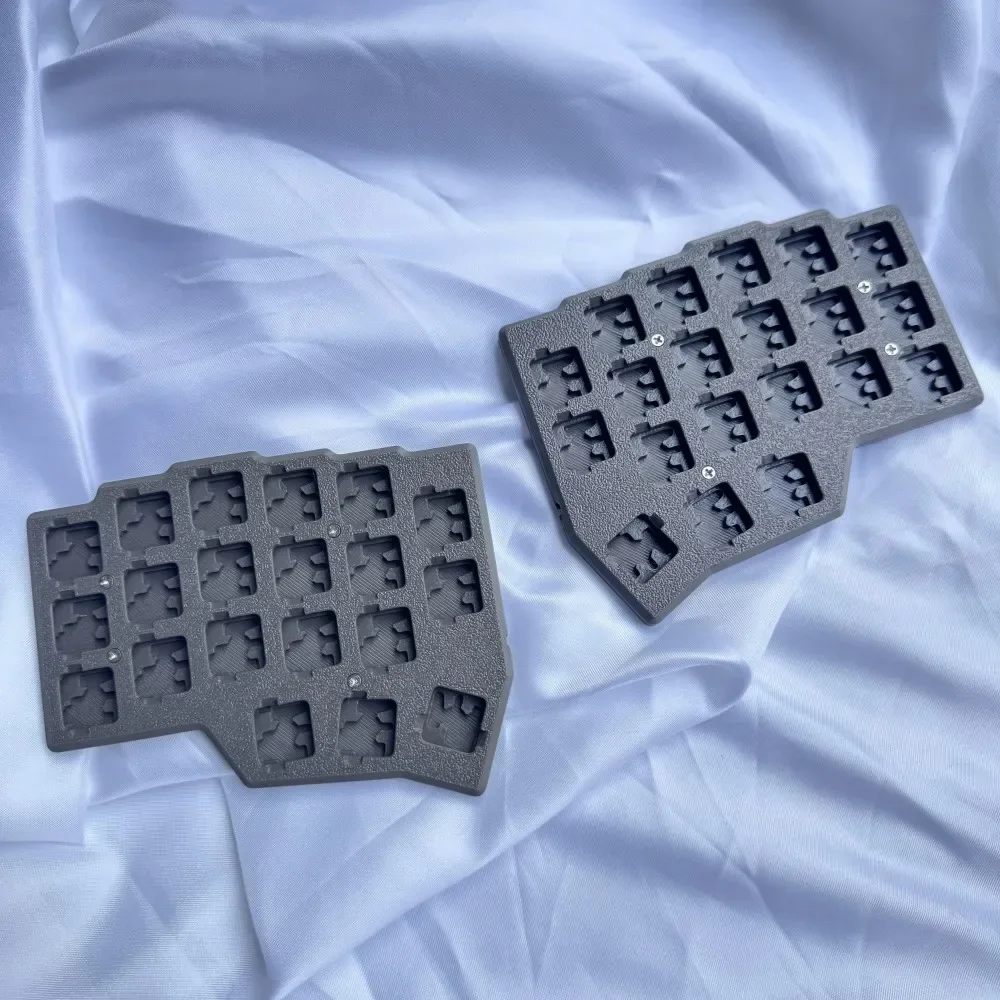 

Низкопрофильная клавиатура Corne V4.1 Kailh Choc V1 Horn Keyboard Custom Wired RGB Vial Hot Swap Spilt Keyboard Kit QMK Teclado Gamer